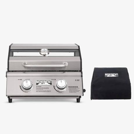 G22 | Stainless Tabletop Propane Gas Grill