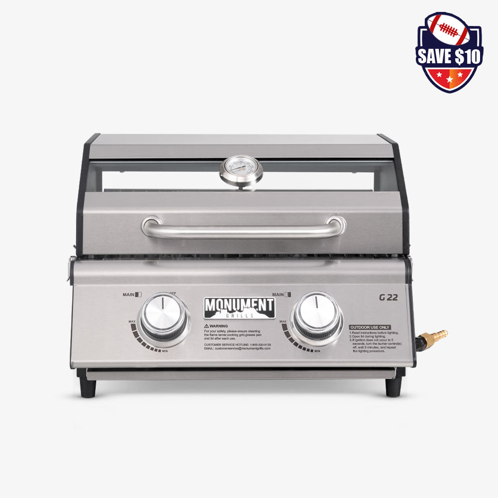 G22 | Stainless Tabletop Gas Grill