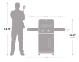 Mesa 200S | Foldable Stainless Gas Grill