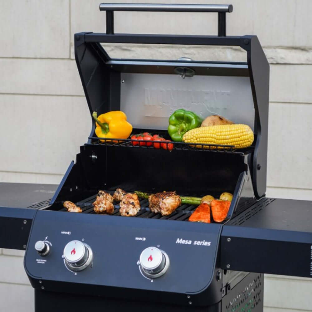 Mesa 220 Black Propane Gas Grill Monument Grills