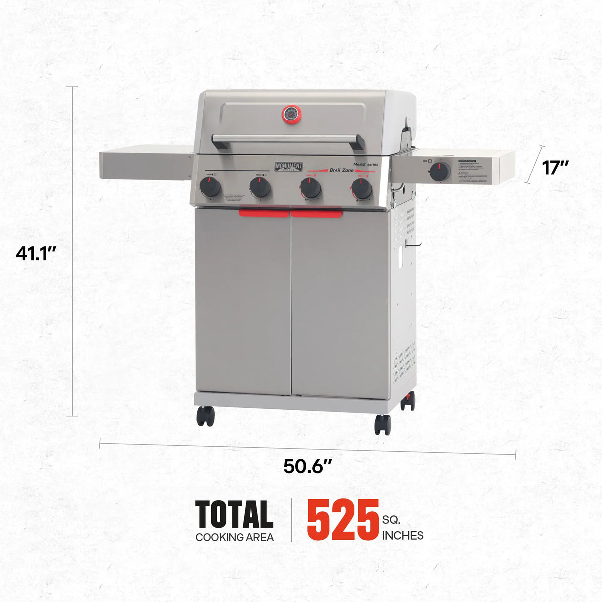 Mesa II 415BZ | Stainless Propane Gas Grill
