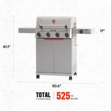 Mesa II 415BZ | Stainless Propane Gas Grill