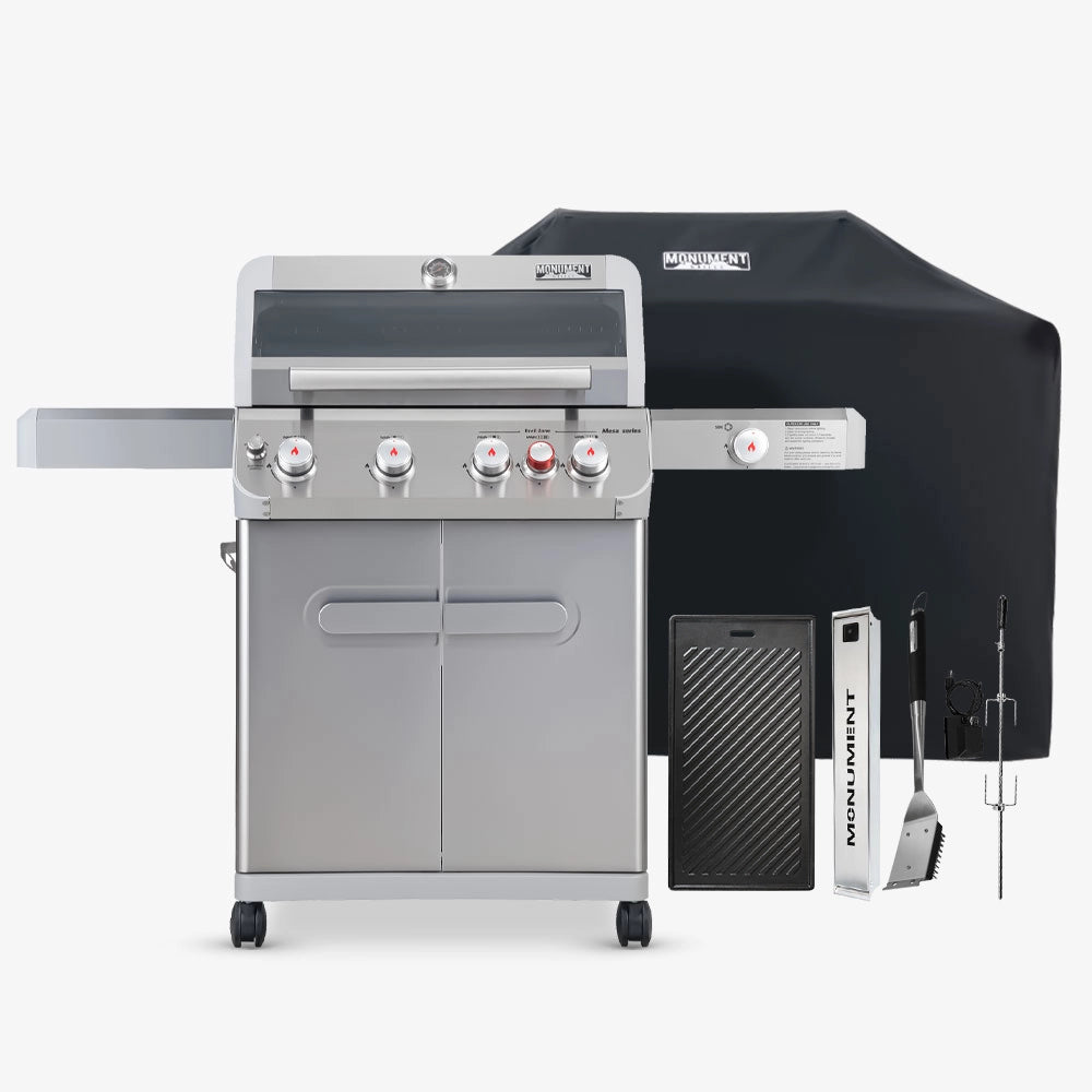 Mesa 415BZ Combo | Stainless Propane Gas Grill