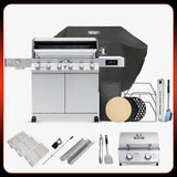 Denali 605Pro Mega Combo | Stainless Smart Propane Gas Grill