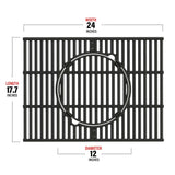 A105 Multifunction Cast Iron Grate - Monument GrillsRound Grill Grate