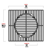 A106 Multifunction Cast Iron Grill Grate - Monument GrillsRound Grill Grate