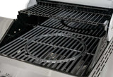 Cast iron grates for Monument Grills 4 burner - Monument GrillsCast Iron Grates & Round Multifunctional Cast Iron Grille