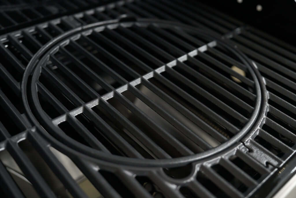Cast iron grates for Monument Grills 4 burner - Monument GrillsCast Iron Grates & Round Multifunctional Cast Iron Grille