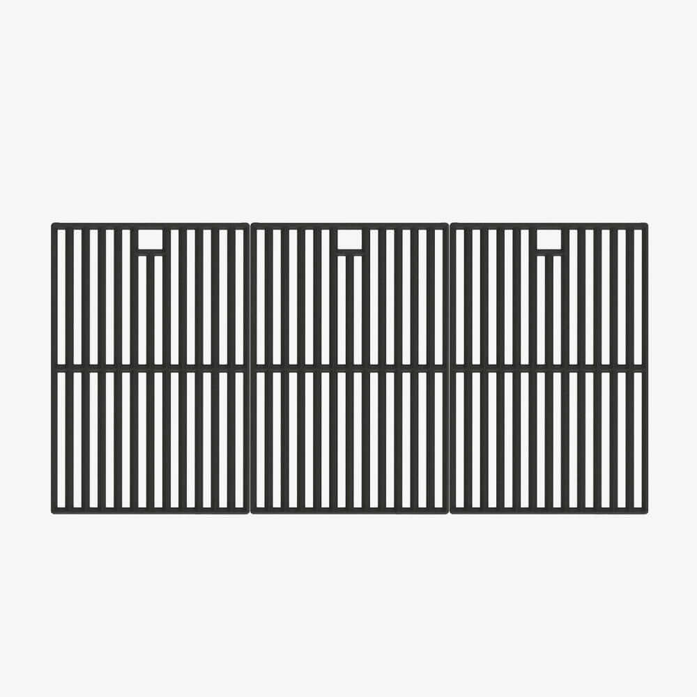 Cast Iron Grill Grate for 6 - Burner Grill 77352 / 77352MB / Denali 605 - Monument Grills