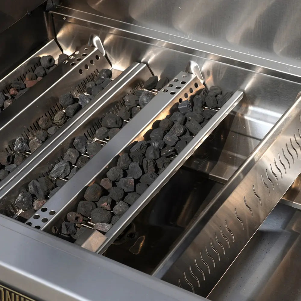 Charcoal/Pellet Flame Tamer