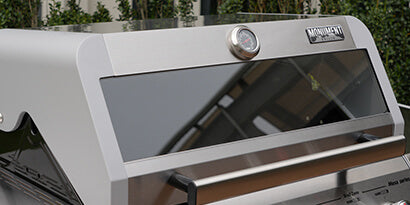 clearview glass window - M415BZNG - MonumentGrills