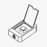 D1100700857A Right Side Burner Assembly - Monument Grills