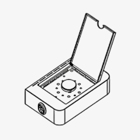 D1100700857A Right Side Burner Assembly - Monument Grills