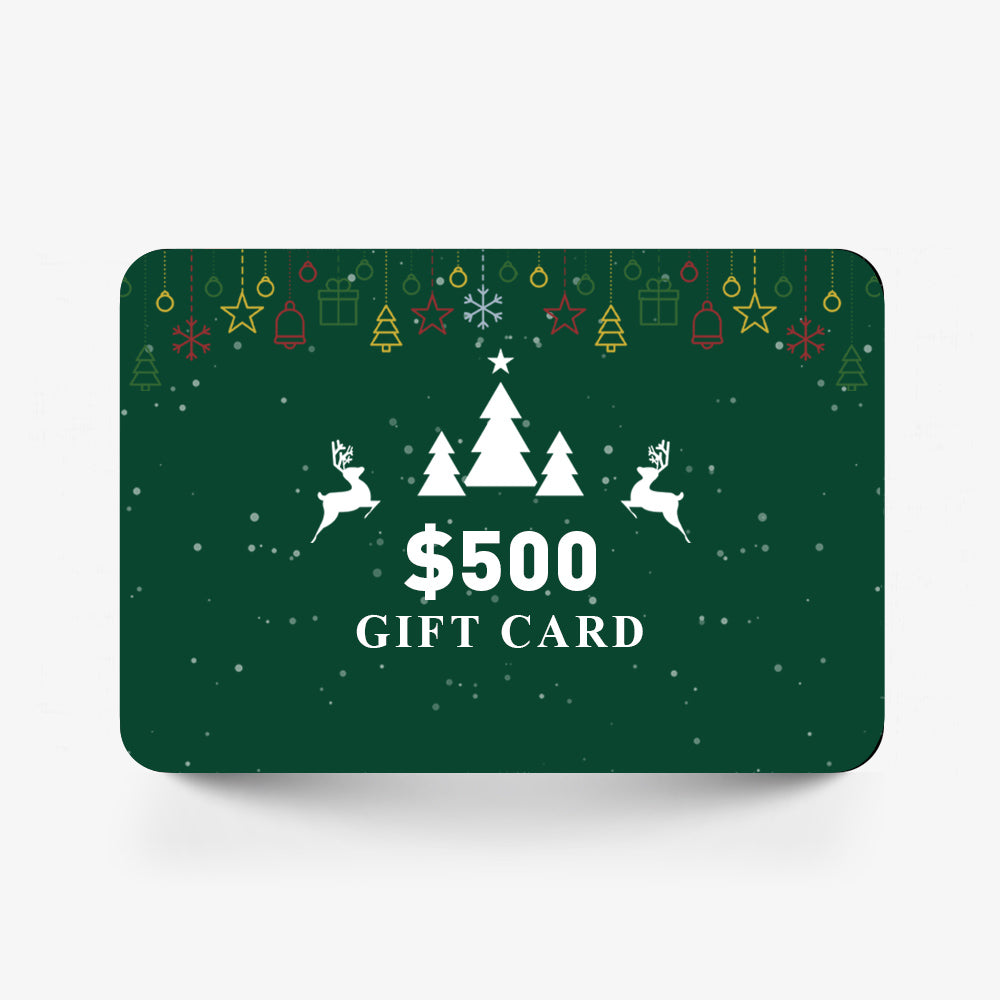 $500 Gift Card Value