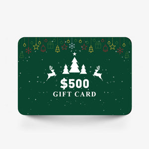 $500 Gift Card Value