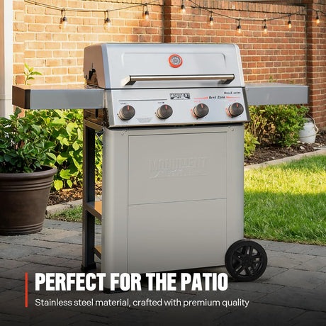 Mesa II 410FBZ | Stainless Propane Gas Grill