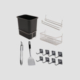 Mesa II Grill Organizer & Tool Set Bundle