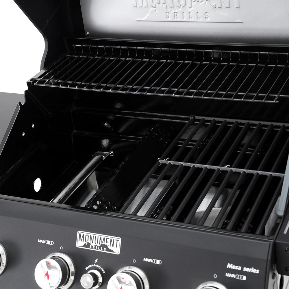 Mesa 420MF | Black Propane Gas Grill | Monument Grills
