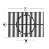 Multifunction Cast Iron Grill Grate for 3 - Burner Grill - Monument GrillsA107 Grill Grate & Round Grill Grate