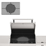 Multifunction Cast Iron Grill Grate for 3 - Burner Grill - Monument GrillsGrill Grate & Round Cooking Plate (Include Round Grill Grate)