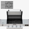 Multifunction Cast Iron Grill Grate - Monument GrillsGrill Grate & Round Grill Grate