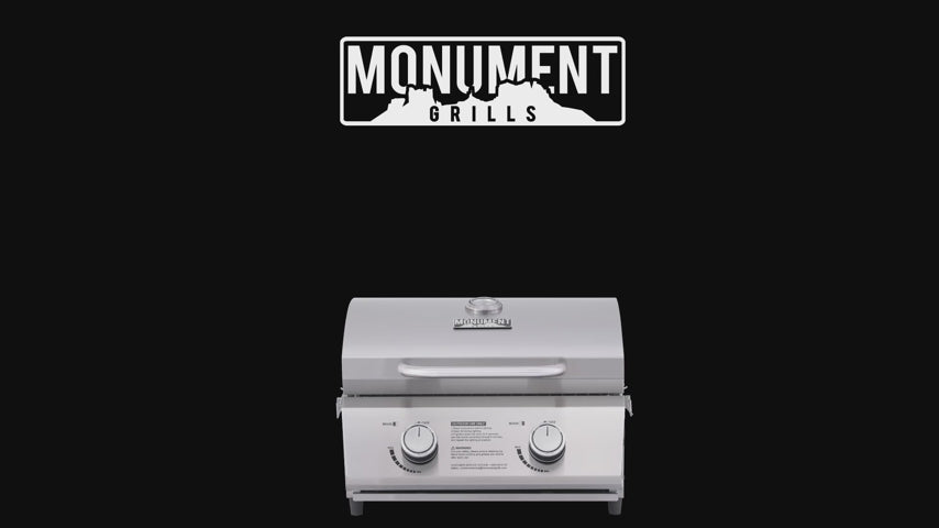 13742 | Stainless Tabletop Propane Gas Grill