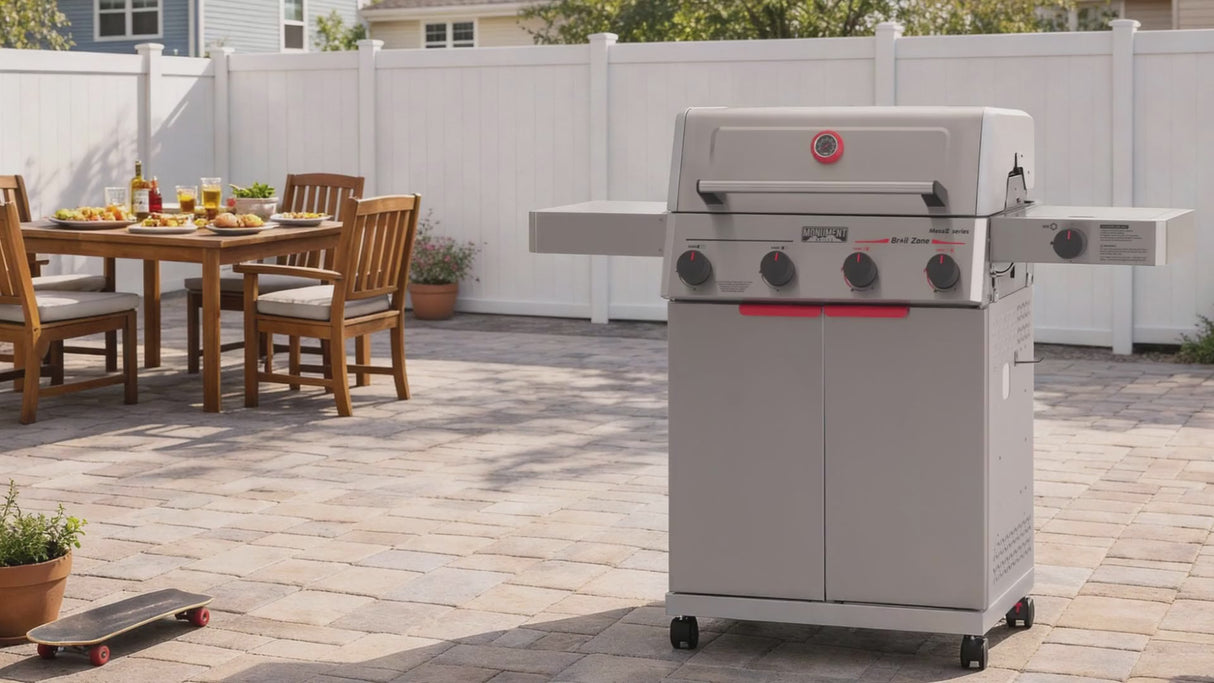 Mesa II 415BZ | Stainless Propane Gas Grill