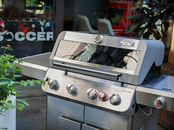 4 Burners | Liquid Propane Gas, Product Highlights