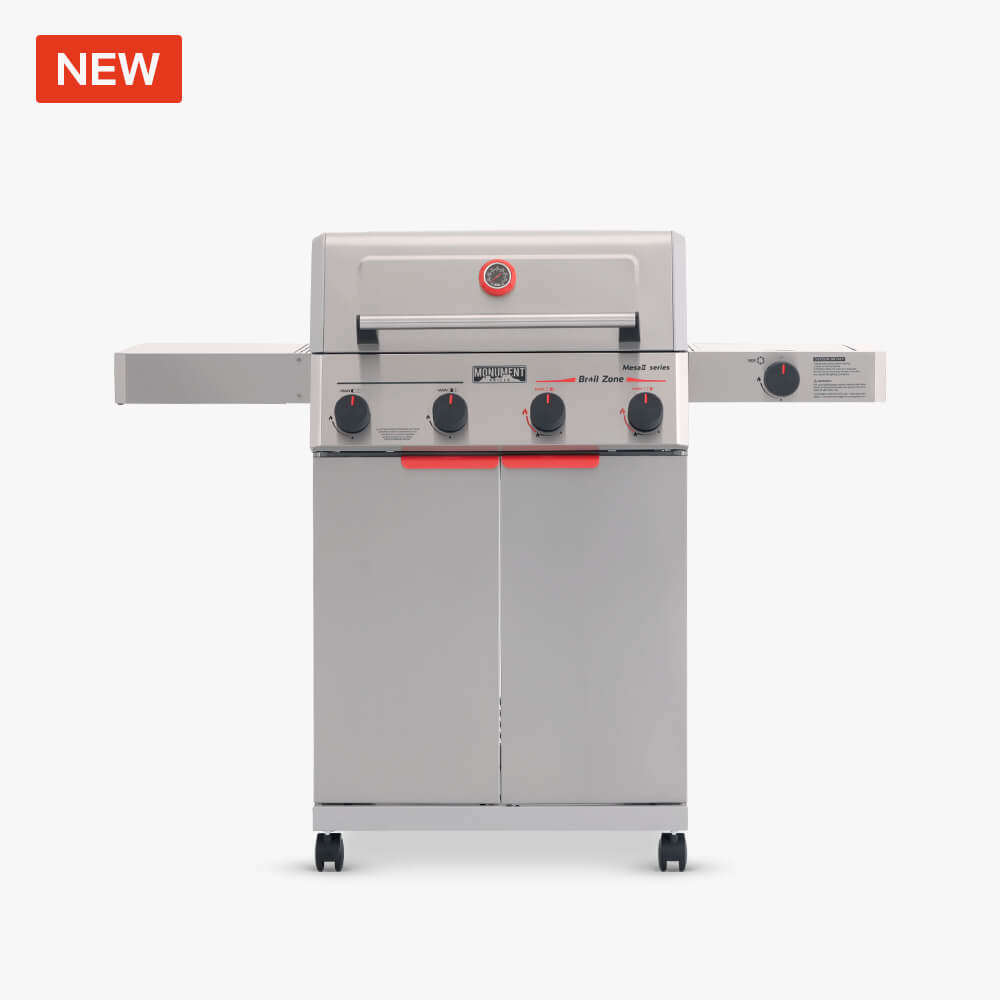 Gas Grill - Mesa II 415BZ Stainless Grill | BBQ Outdoor Grill