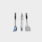 Spatula & Tongs & Cleaning Brush - Monument GrillsSpatula & Tongs & Cleaning Brush
