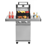 monument 2 burner gas grill