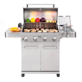 Monument Grills Stainless Steel 4-Burner Gas Grill