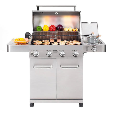 Monument Grills Stainless Steel 4-Burner Gas Grill